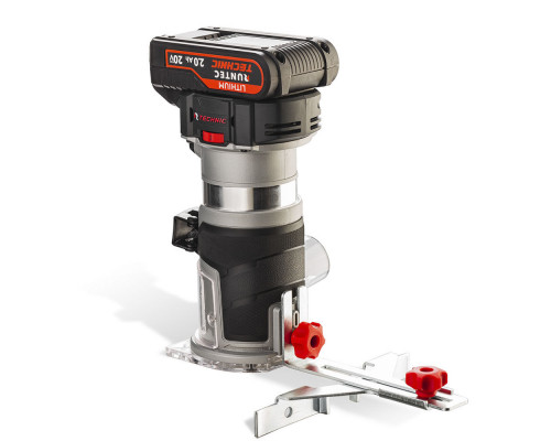 Фрезер аккумуляторный TECHNIC 20В, 2*2Ач, 900Вт RUNTEC RT-RT900T