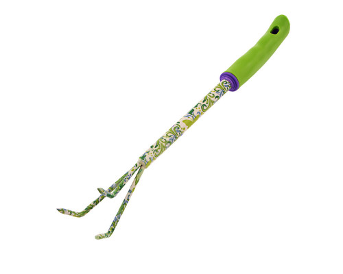Рыхлитель 3 - зубый, 60 х 415 мм, стальной, пластиковая рукоятка, Flower Green, Palisad (620385)