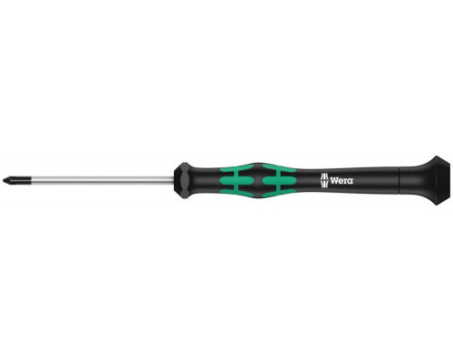 Отвёртка крестовая прецизионная PZ 0 x 60 мм Kraftform Micro серия 2055 PZ Wera WE-118030