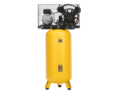 Компрессор воздушный BCV2200/100V, ременный привод , 2.3 кВт, 100 литров, 440 л/мин Denzel (58112)