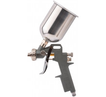 Краскопульт пневматический, алюминиевый верхний бачок 600 мл, 1.5 мм (81003)