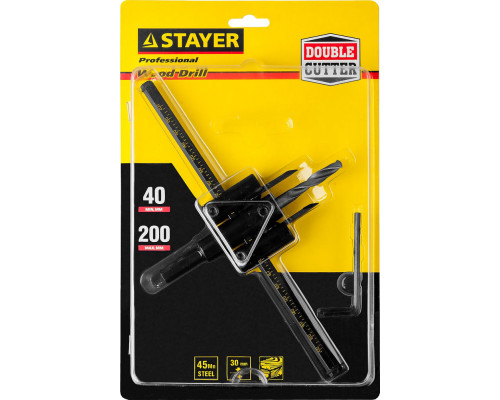 Сверло перовое по дереву Flat STAYER 40x152 мм 2950-40_z01  