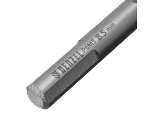 Сверло спиральное по металлу 8,5 x 117 мм, Р6М5, Golden Tip Denzel (718240)
