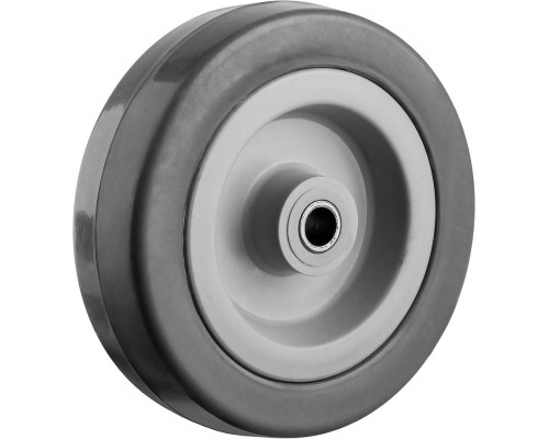 Колесо d 100 мм, г/п 65 кг, резина/полипропилен ЗУБР 30956-100