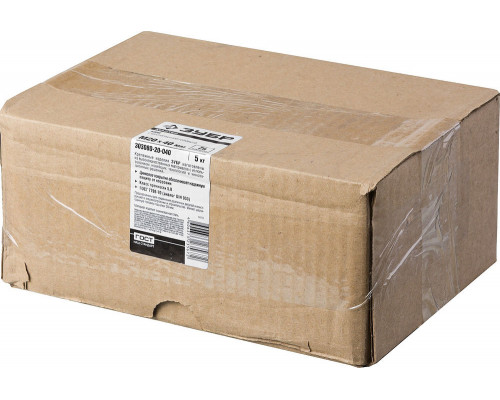 Болт M20 x 40 мм, кл. пр. 5.8, цинк, 5 кг, ГОСТ 7798-70 ЗУБР 303080-20-040