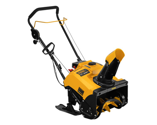 Бензиновая снегоуборочная машина SB 460 Sled, 99cc, лыжи ручной старт// Denzel (97648)