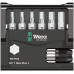 Набор бит с битодержателем 7 Hex-Plus 1, с внешним шестигранником, 7 пр., 1/4