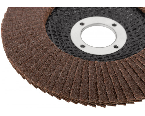 Круг лепестковый торцевой GreatFlex Plus (72 лепестка) 125 х 22,2 мм, P40 (71-844)