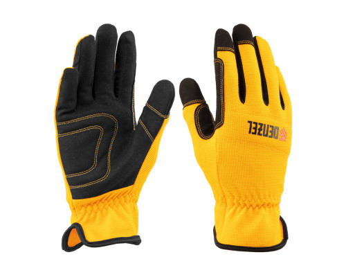 Перчатки универсальные, размер 9 Denzel (67996)