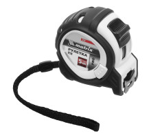 Рулетка Neon,5 м x 25 мм,обрезиненный корпус,3 фиксации,Pro Matrix