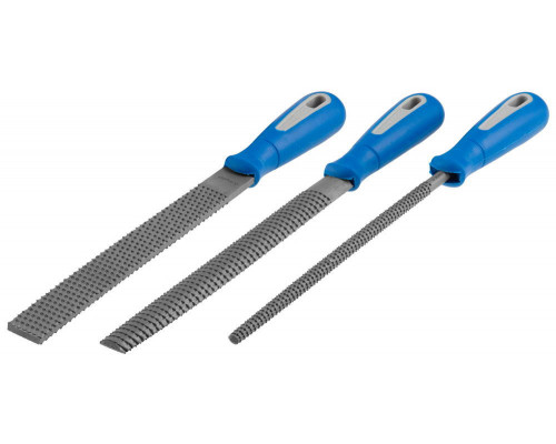 Набор рашпилей 200 мм 3 предм Профессионал ЗУБР 16657-H3