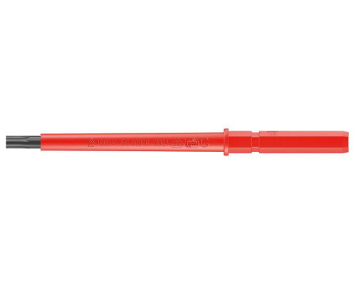 67 i TORX® Kraftform Kompakt VDE Насадка, TX 10 x 154 мм, 9 мм шестигранник (WE-003431)