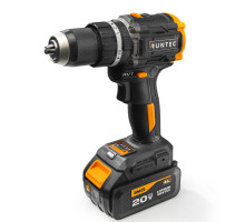 Дрель-шуруповерт ударная аккумуляторная PRO 13 мм, 20В, 2*4Ач, 100Нм RUNTEC RT-ID224