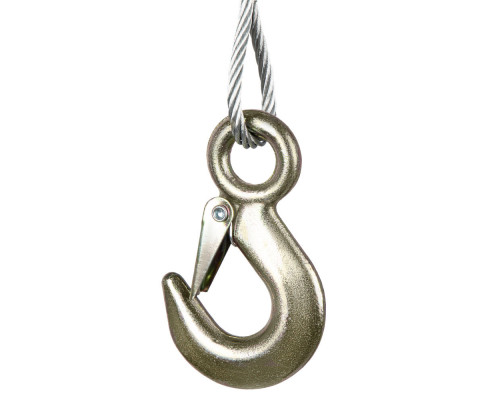 Лебедка шестеренчатая, тяга 0.8 т, тросовая Matrix (522735)