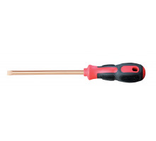 Отвертка электрика шлицевая SL 3х50 (общ.134мм) искробезопасный сплав AlCu 263A-1002, HORTZ