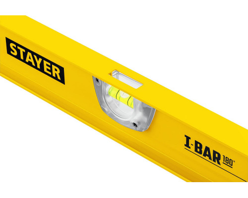 Уровень двутавровый с поворотным глазком I-Bar STAYER 180