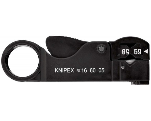 Стриппер для коаксиального кабеля, RG 58 / 59 / 62, длина 105 мм, SB (KN-166005SB)
