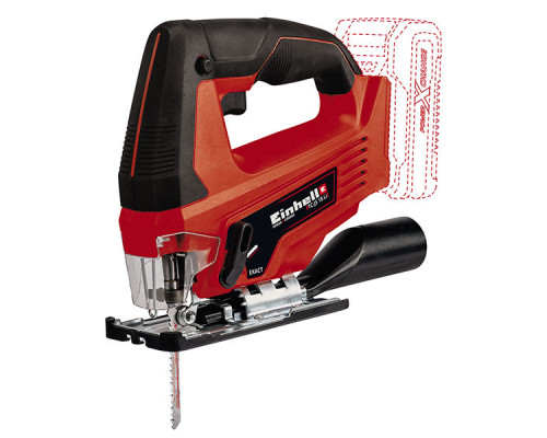 Лобзик аккумуляторный Einhell PXC TC-JS 18 Li-Solo, 18В, 70мм, 2700 ход/мин, Quick,маятник (4321209)