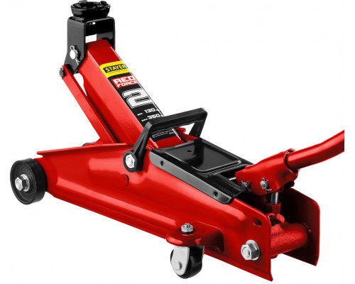 Домкрат подкатной 2 т, 130 - 350 мм для легковых а/м R-28 RED FORCE Professional STAYER 43153-2