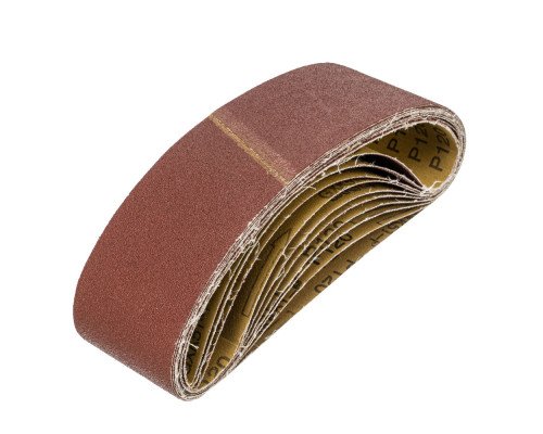 Лента абразивная бесконечная, P 120, 75 х 533 мм, 10 шт Matrix (74239)