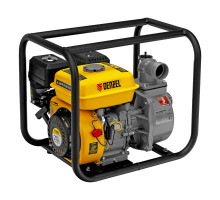 Мотопомпа бензиновая для чистой воды PX-50, 7 л.с, 2, 600 л/мин, глубина 8 м, напор 30 м Denzel (99201)