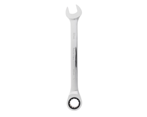 RUNTEC RT-WR22T120 Ключ комбинированный трещоточный RUNTEC CrV, 120 зубцов, 22 мм (RT-WR22T120)