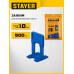 STAYER СВП TileFix, 1,0 мм, 500 шт, система выравнивания плитки ?ворота? (33845-500)