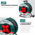 Силовой удлинитель на катушке 3 x 1.5 мм? 30 м P-315 ПВС 3500 Вт IP44 KRAFTOOL 55084-30
