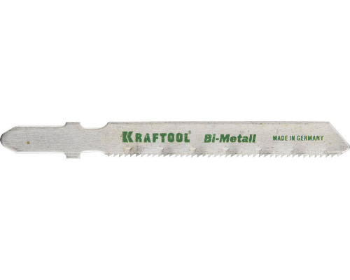 Полотна для лобзика 50 мм EU-хвост. по металлу Bi-Met, шаг 1.2 мм, 2 шт T118AF KRAFTOOL 159555-1.2
