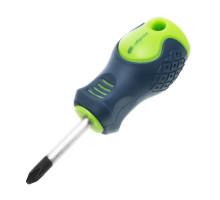 Отвертка, PH2 х 38 мм, CrV, двухкомпонентная рукоятка Сибртех