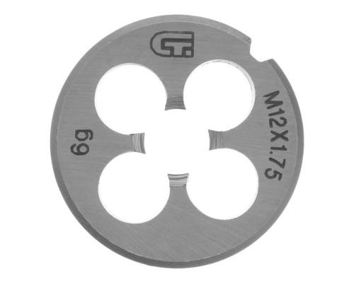 Плашка М12 х 1.75 мм Сибртех