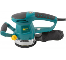 Шлифмашина эксцентриковая 480 Вт; 4000-14000 об/мин; 125 мм; 2 кг; липучка; коробка (80585)