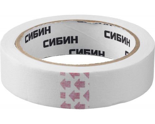 Лента малярная креповая 25 мм х 25 м СИБИН 12111-25_z01