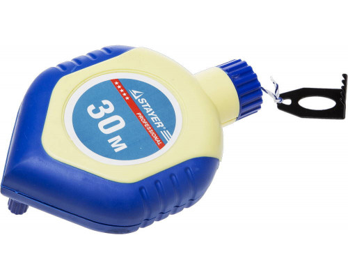 Шнур-отвес разметочный 30 м, 110 г, в двухкомпонентном корпусе STAYER Professional 2-06381