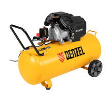 Компрессор воздушный DKV2200/100, Х-PRO 2.2 кВт, 400 л/мин, 100л Denzel (58079)
