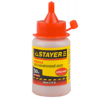 Краска для малярных разметочных шнуров 50 г, красная STAYER 0640-2_z01