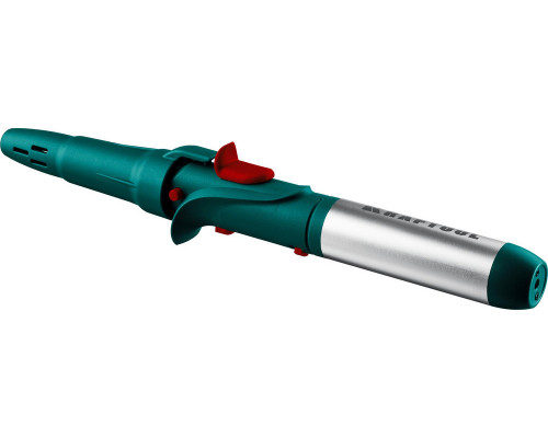 Газовый паяльник SolderGas, 120 K, 30–120 Вт, 1300°С, горелка, фен, пьезоподжиг, набор 10 в 1 KRAFTOOL 55503-H10