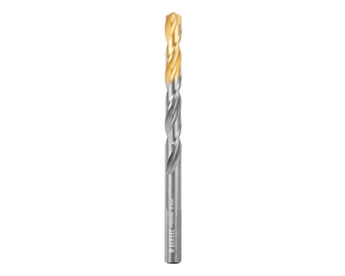 Набор сверл по металлу, 2-8мм, Р6М5К8-TiN, Golden Tip, 6 шт Denzel (723004)