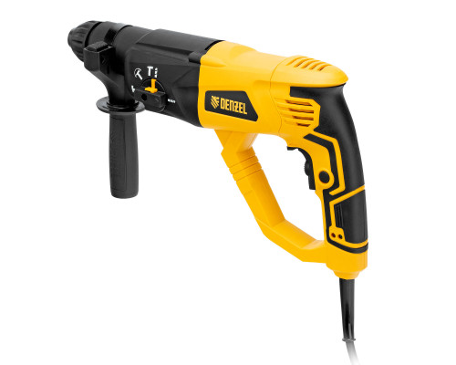 Перфоратор электрический RH-1050-26, SDS-plus, 1050 Вт, 3.2 Дж, 3 плюс 1 режим Denzel (26608)