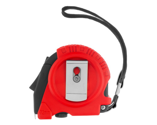 Рулетка Rubber,3 м х 16 мм,обрезиненный корпус Matrix