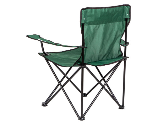 Стул складной с подлокотниками и подстаканником 81 х 51 х 86 см Camping Palisad (69608)