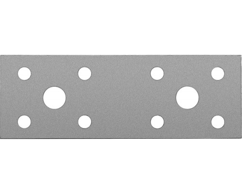 Крепежная пластина КП-2.5, 100 x 35 x 2.5 мм, цинк ЗУБР 31023-100