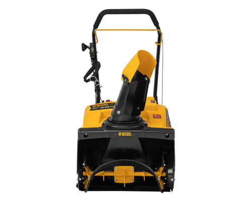 Бензиновая снегоуборочная машина SB 460 Sled, 99cc, лыжи ручной старт// Denzel (97648)