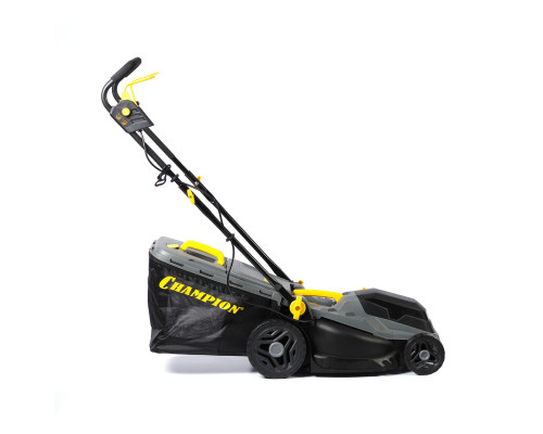 Газонокосилка эл. CHAMPION EM3816 (1,6 кВт пласт.+ткань травосб. 42л ширина 380мм 30-75мм, 11,3кг) (EM3816)