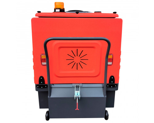 Подметальная машина аккумуляторная с сиденьем EVOline SWB 1400 R (без АКБ и ЗУ)