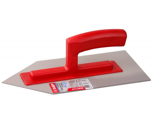 Гладилка штукатурная 140?280 мм с уголком ЗУБР 08145