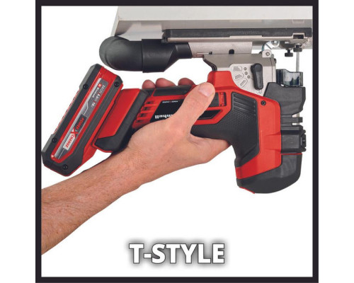 Лобзик аккумуляторный Einhell PXC TP-JST 18/135 Li BL,18В,135мм,ход 26мм,Quick,гриб.рук,без АКК и ЗУ (4321265)