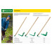 Плоскорез малый РОСТОК 120 x 24 x 1370 мм, углеродистая сталь, закалено, покрытие краска, деревянный черенок высший сорт 421590