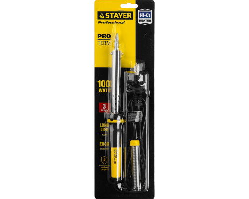 Миксер для красок турбина пластмассовый STAYER 80х400 мм d 8 мм 06043-08-40  