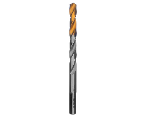 Сверло спиральное по металлу 7,5 x 109 мм, Р6М5, Golden Tip Denzel (718238)